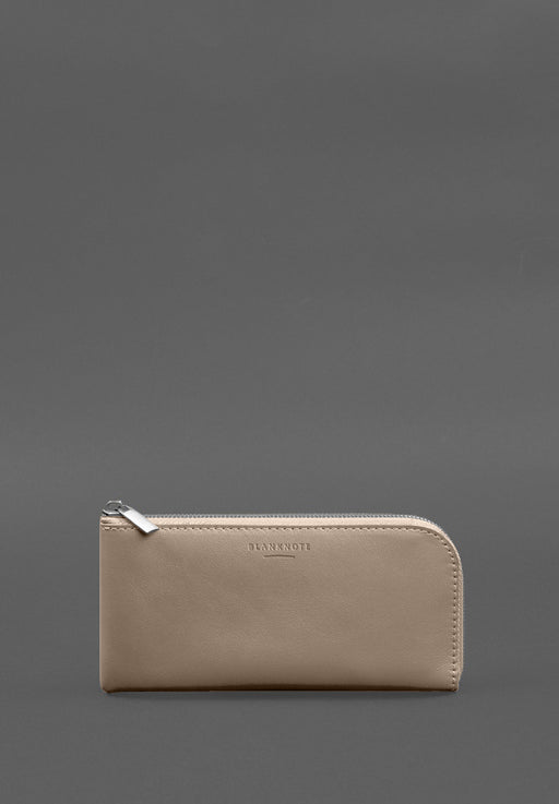 Duable Casual Leather Purse-bill Holder With A Zipper