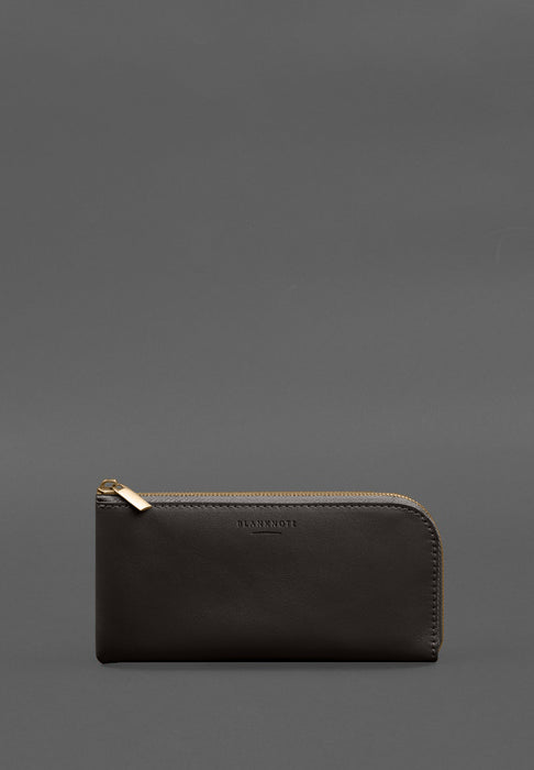 Duable Casual Leather Purse-bill Holder With A Zipper