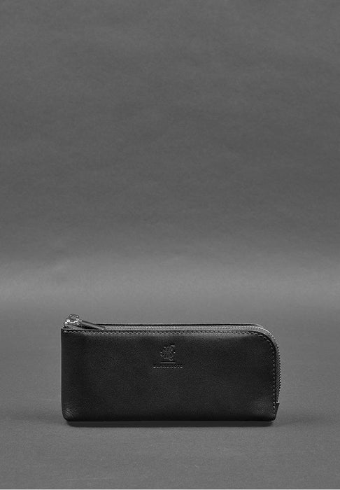 Fashionable Leather Purse-bill Holder With A Zipper