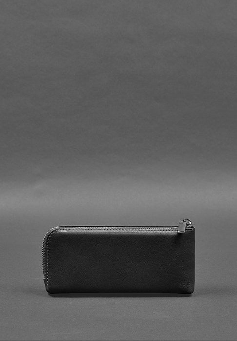 Fashionable Leather Purse-bill Holder With A Zipper