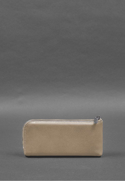 Fashionable Leather Purse-bill Holder With A Zipper