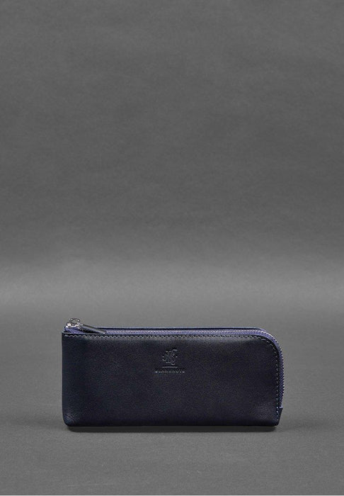 Fashionable Leather Purse-bill Holder With A Zipper