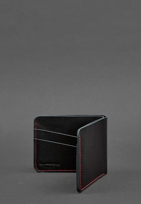 Minimalist Design Men's Leather Wallet with Card Slots