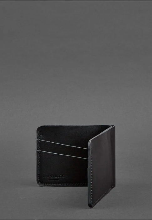 Minimalist Design Men's Leather Wallet with Card Slots