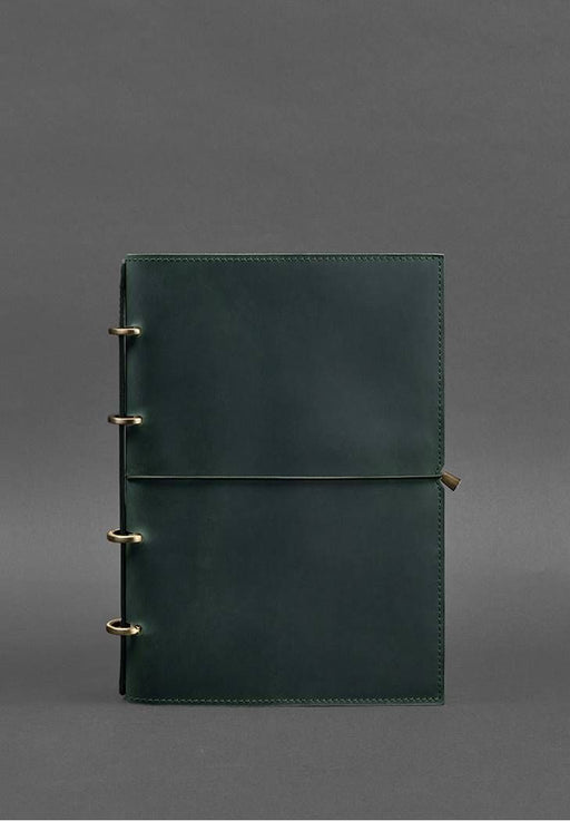 High-quality Leather Notebook On Rings A4 For Office