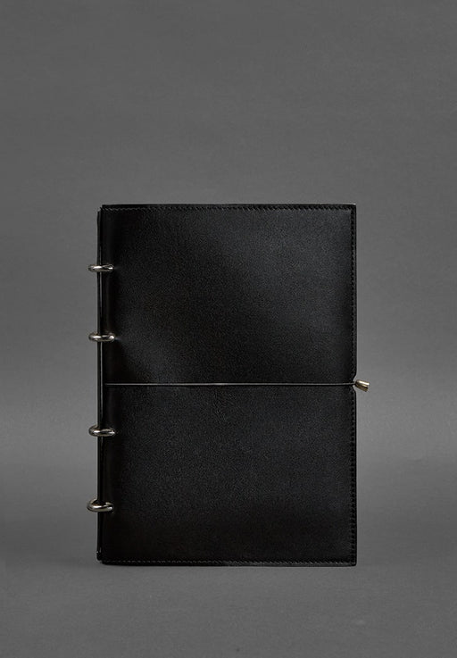 High-quality Leather Notebook On Rings A4 For Office