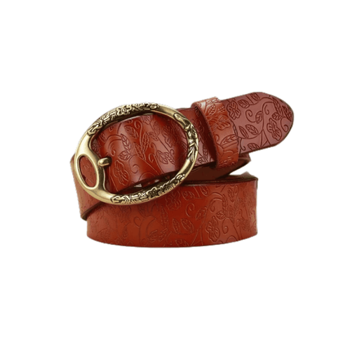 Bohemian Look Leather Belt For Women, Itotia Model