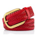 Double buckle belts for women