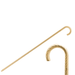 Brass Jeweled Classic Elegant Style Walking Cane