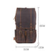 Brown High-Quality Vintage Design Leather Backpack