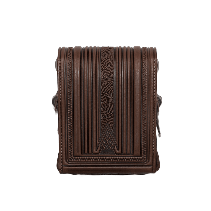 Brown Leather Crossbody Bag for Phone, Small and Versatile Purse Bag