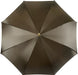 Brown Umbrella With Rhombus Pattern Interior