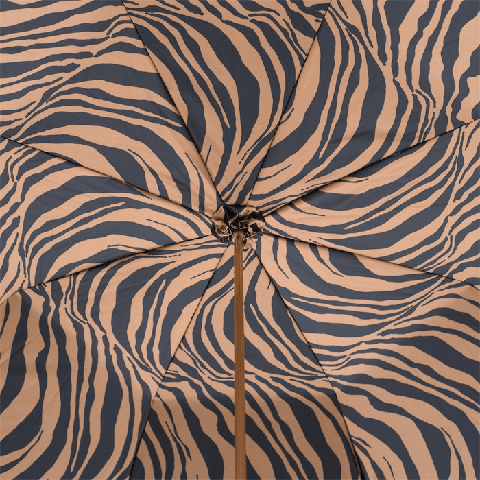 Brown Zebra Print High-Quality Umbrella Unique Design