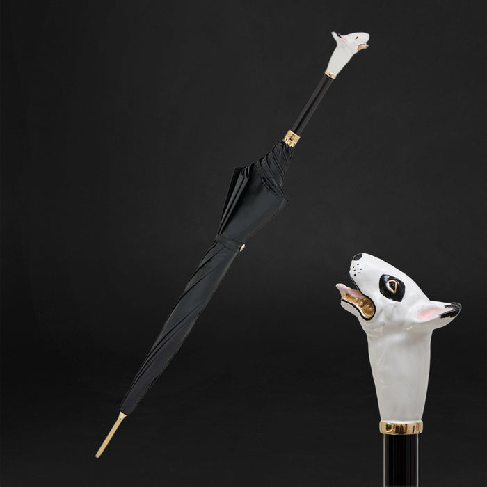 Bull Terrier Black Umbrella - Previum Collection Exclusive