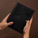 Business Leather Portfolio, Handmade Leather Document Organizer