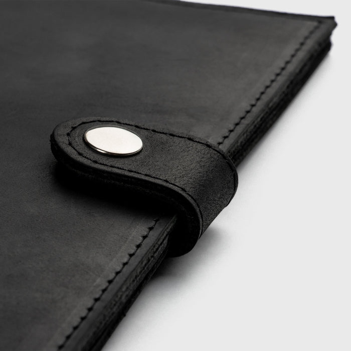 Business Leather Portfolio, Handmade Leather Document Organizer