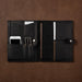 Business Leather Portfolio, Handmade Leather Document Organizer