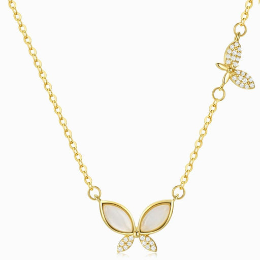 Butterfly Necklace Gold Chain Necklace - Artynov | Unique Handmade Accessories