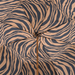 durable brown zebra print travel umbrella - unique design