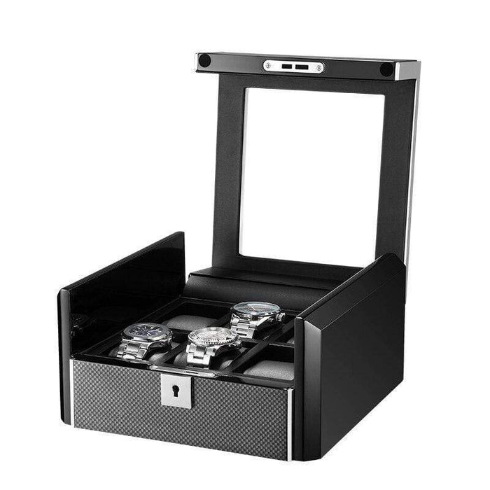 Carbon Fiber Black Watch Box