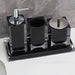 Carlo Glass Bathroom Set – Elegant, Durable & Available in 2 Colors