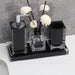 Carlo Glass Bathroom Set – Elegant, Durable & Available in 2 Colors
