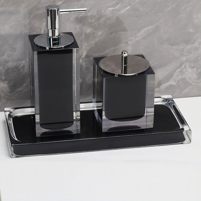 Carlo Glass Bathroom Set – Elegant, Durable & Available in 2 Colors