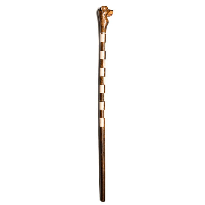 Handcrafted Dog Walking Cane, Fashionable Handle Canes