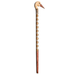 Artistic stork handle walking stick