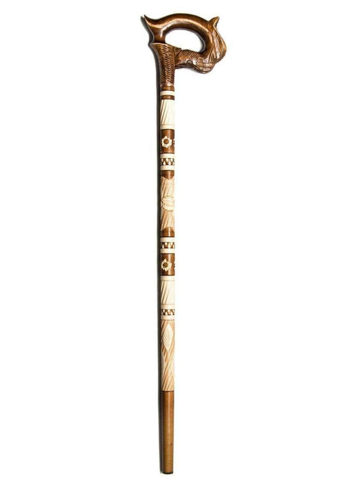 Carved Walking Sticks, Horse Walking Cane - Fancy Walking Cane