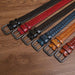 Casual Braided Leather Belt, Anatol Model For Men