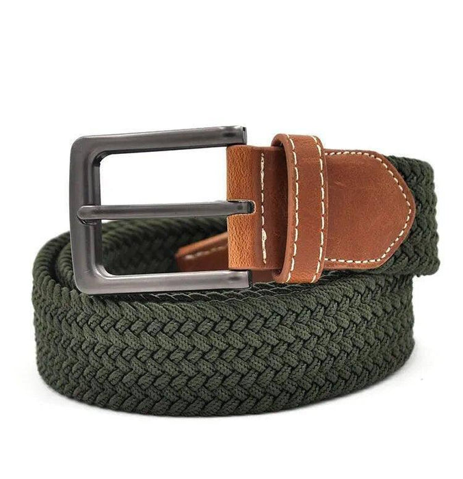 Casual Elastic Braided Belt For Men, Kaisie Model