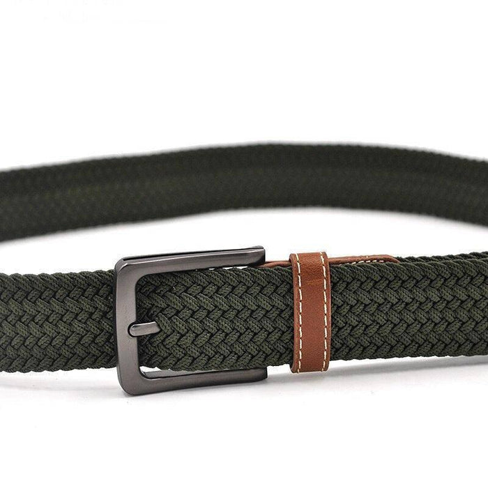 Casual Elastic Braided Belt For Men, Kaisie Model