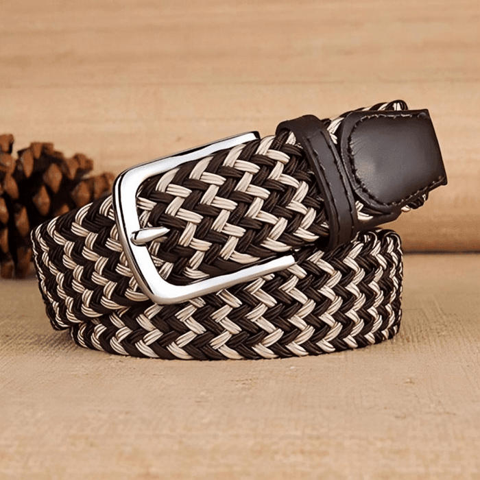 Casual Elastic Braided Belt For Men, William Model