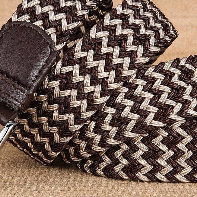 Casual Elastic Braided Belt For Men, William Model