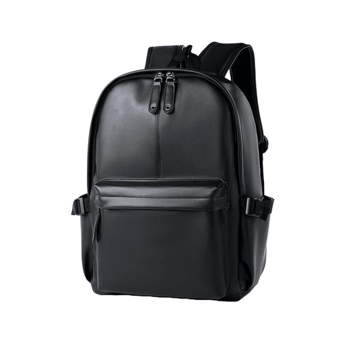 Casual Leather Fashion School Waterproof Backpack