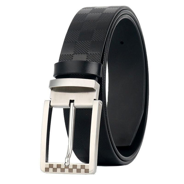 Casual Leather Suit Belt For Men, Edvard Model