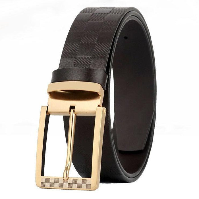 Casual Leather Suit Belt For Men, Edvard Model