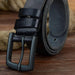 Casual Leather Suit Belt For Men, Tedore Model