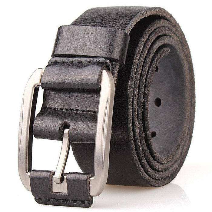 Casual Stylish Leather Belt For Men, Western Model - Artynov | Unique Handmade Accessories