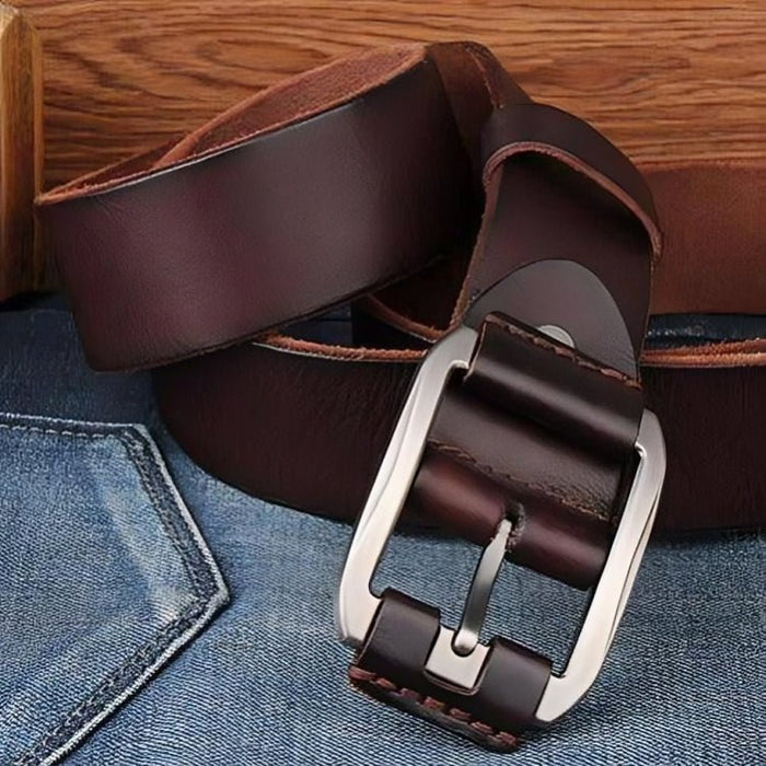 Stylish leather belts for men