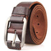 Casual Stylish Leather Belt For Men, Western Model - Artynov | Unique Handmade Accessories