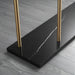Elegant Marble Base Towel Holder with Durable Copper Rods