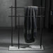 Elegant Marble Base Towel Holder with Durable Copper Rods