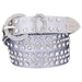 Rhinestone Leather Belt For Women, Allisa Model