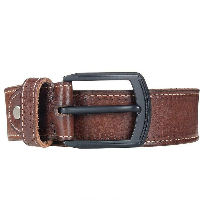 Durable leather belts for men