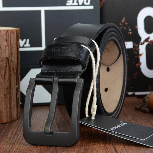 Men's classic leather belts