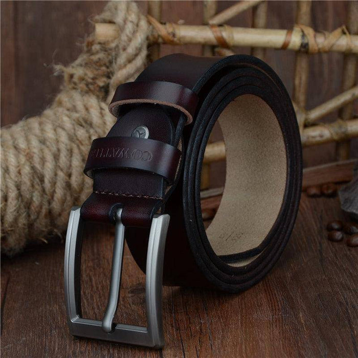 Stylish leather belts for men