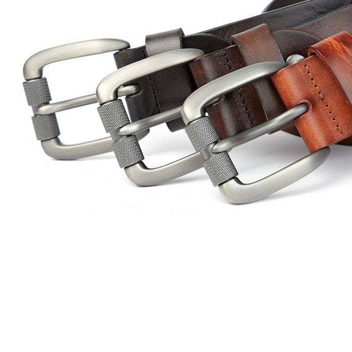 Stylish leather belts for men