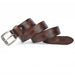 Durable leather belts for men